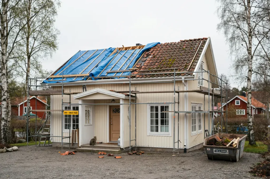 riva tak i villa checklista f r s ker nedmontering v derskydd och avfallshantering